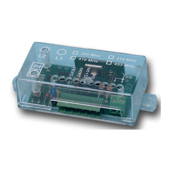 Erone SELCD4A Installation Manual