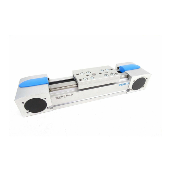 Festo EGC-50-TB Instructions & Operating