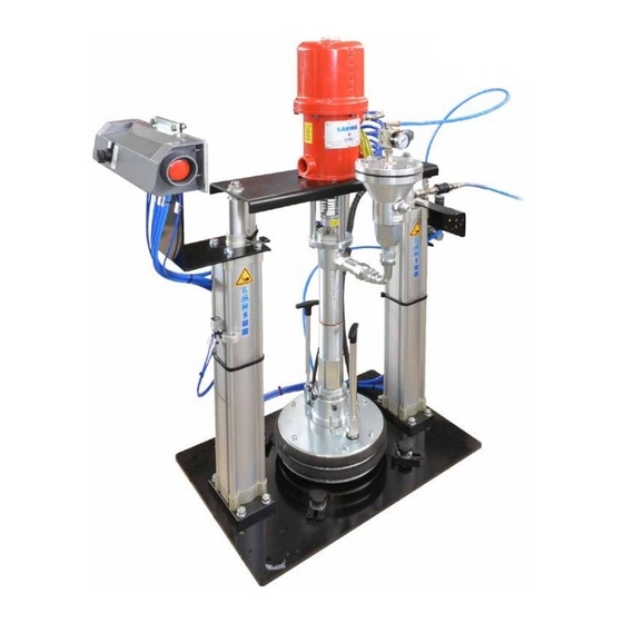 Samoa LARIUS PNEUMATIC HOIST 30 Operating Instructions Manual