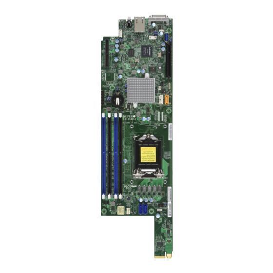 Supermicro X11SSD-F Motherboard Server Manuals