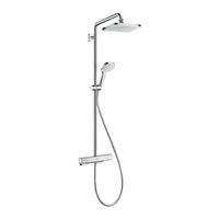 Hans Grohe Croma E 280 1jet Showerpipe 27630000 Instructions For Use/Assembly Instructions