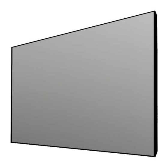 Stewart Filmscreen Corp Balon Series Install Manual