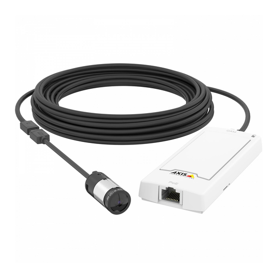 Axis P12 Mk II Installation Manual