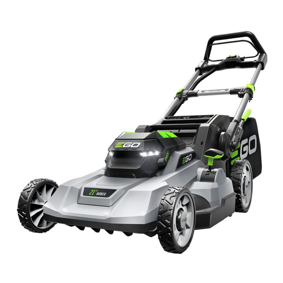 EGO POWER+ LM2110 Operator's Manual