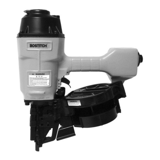 Stanley BOSTITCH N100C-HDL Installation Instructions