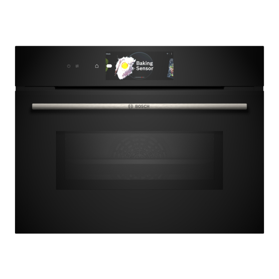 Bosch CMG778N 1 Series User Manual And Installation Instructions