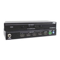 FSR DV-HSW4K-41 User Manual