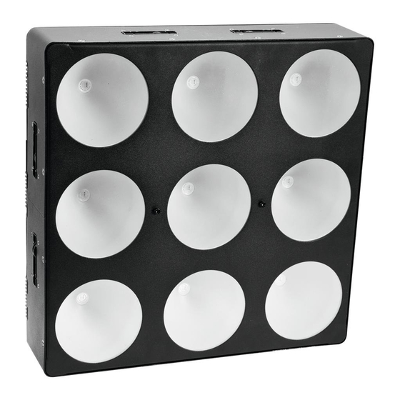 EuroLite LED CBC-9x15W COB RGB User Manual