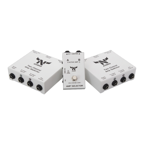 N-audio Two Amps To Cabinet User Manual