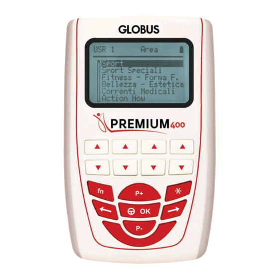 Globus PREMIUM 400 User Manual