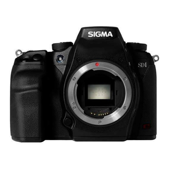 Sigma SD1 Brochure & Specs