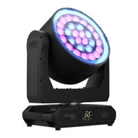 Chauvet Professional MAVERICKSTO3BW Quick Reference Manual