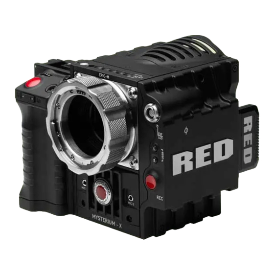 Epic Red Epic-M Digital Cinema Camera Manuals