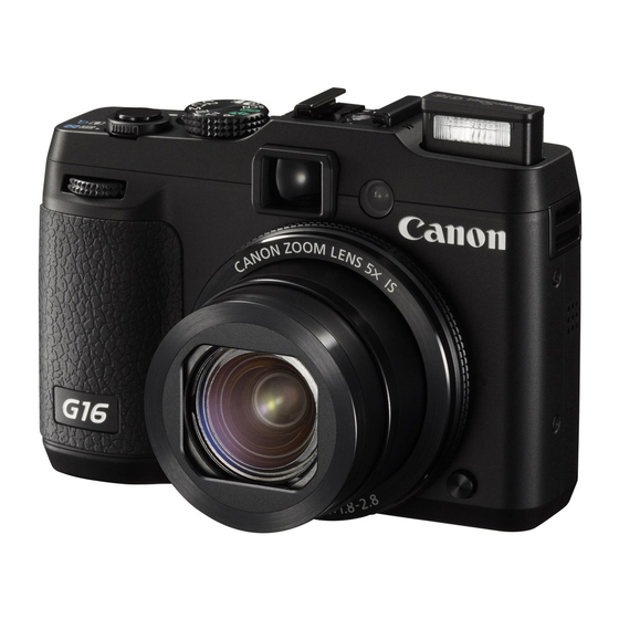 Canon PowerShot G16 Connection Manual