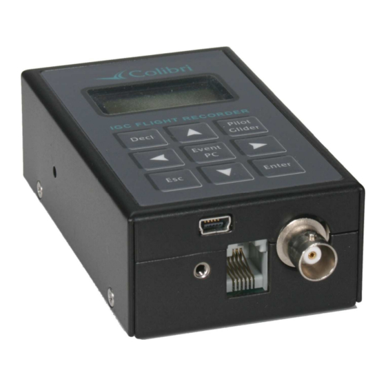 LX Navigation Colibri User Manual