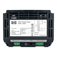 Deif DPS-1 Installation And Operation Instructions Manual