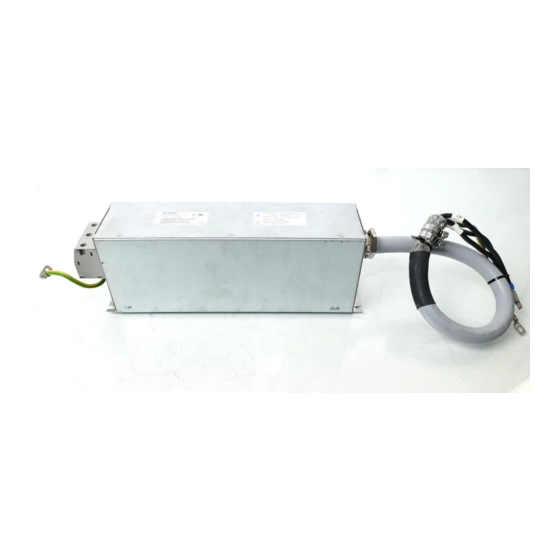 Siemens SINAMICS G120 Installation Instructions