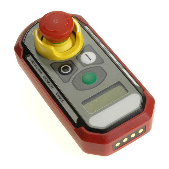 Cattron Safe-E-Stop User Manual