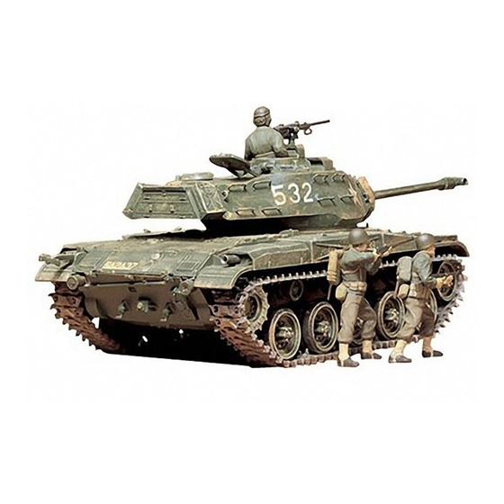 Tamiya M41 Walker Bulldog Manual