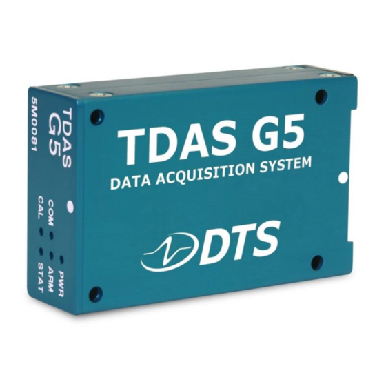 DTS TDAS G5 User Manual