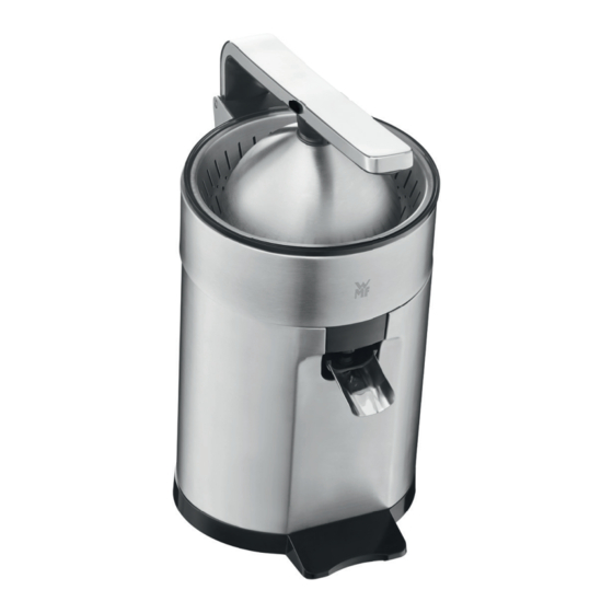 WMF Profi Plus Instruction Manual