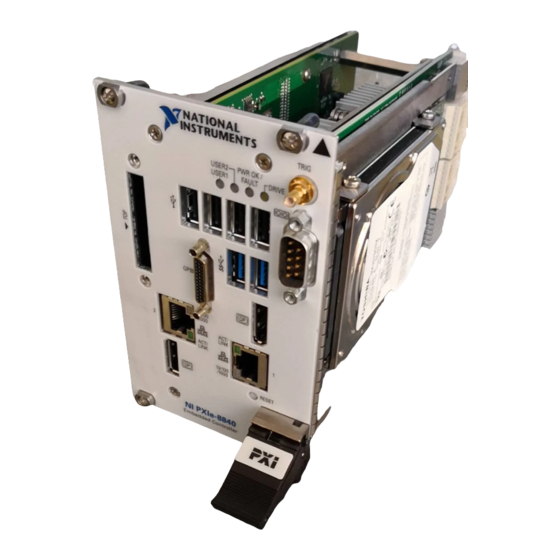 NI  PXIe-8840 User Manual