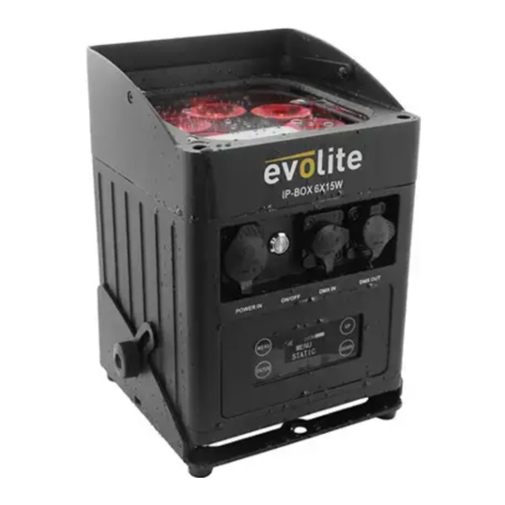 Evolite IP-BOX 6X15W User Manual