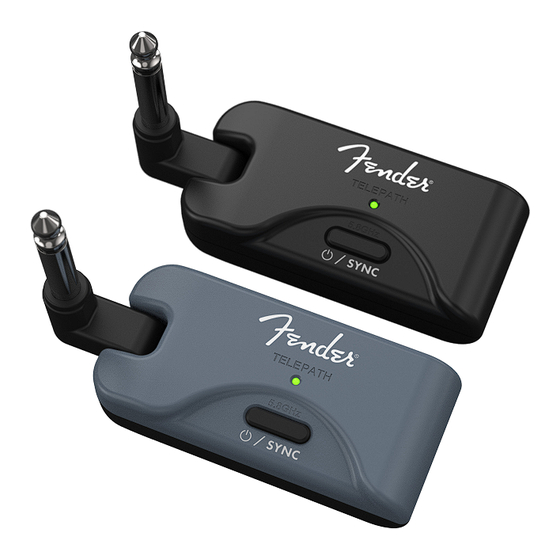 Fender Telepath Owner's Manual