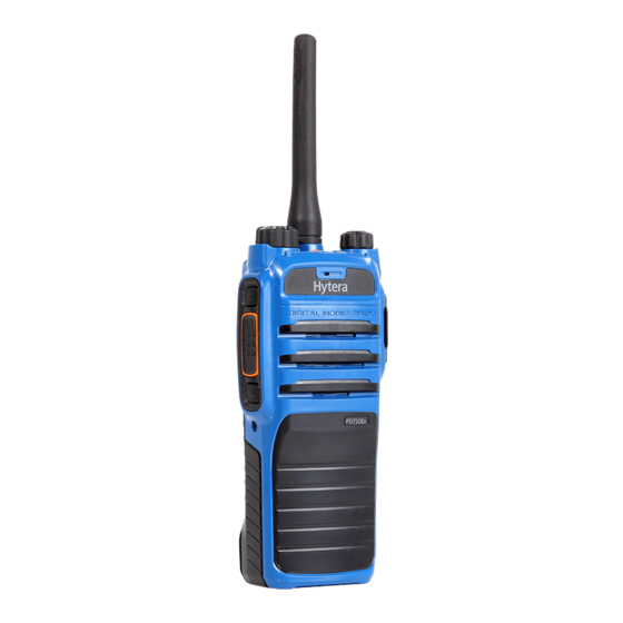 Hytera PD715 Rx Owner's Manual