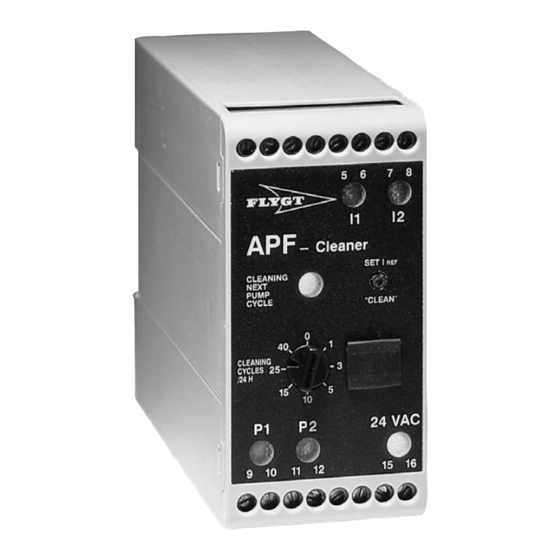 FLYGT 3152 Installation, Operation And Maintenance Manual