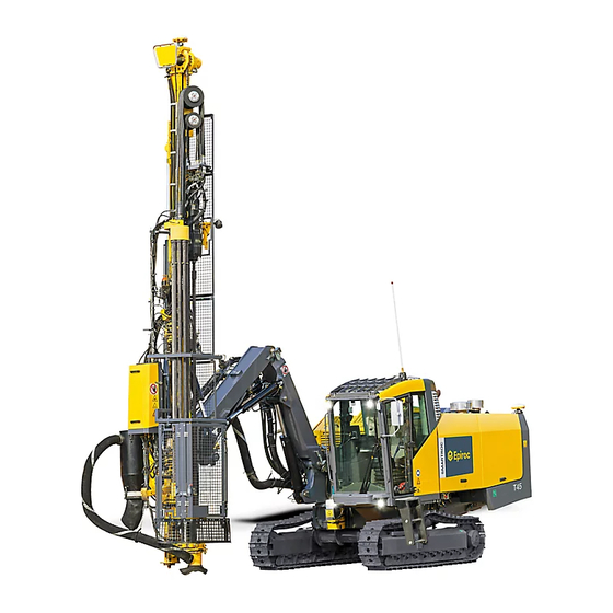 Atlas Copco SmartROC T45 Safety Manual