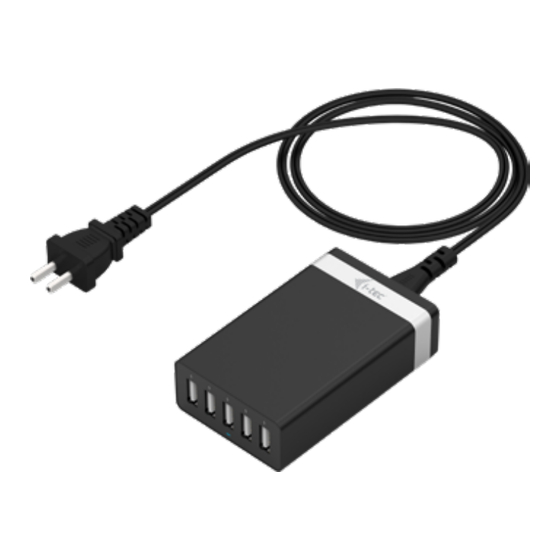 i-tec CHARGER5P40W User Manual