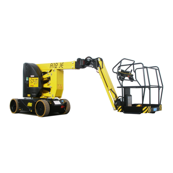 Airo A17 JE Use And Maintenance Manual