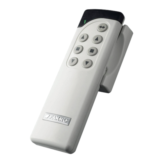 fakro ZWP10 User Manual