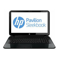 HP Pavilion TouchSmart 15-b000 User Manual