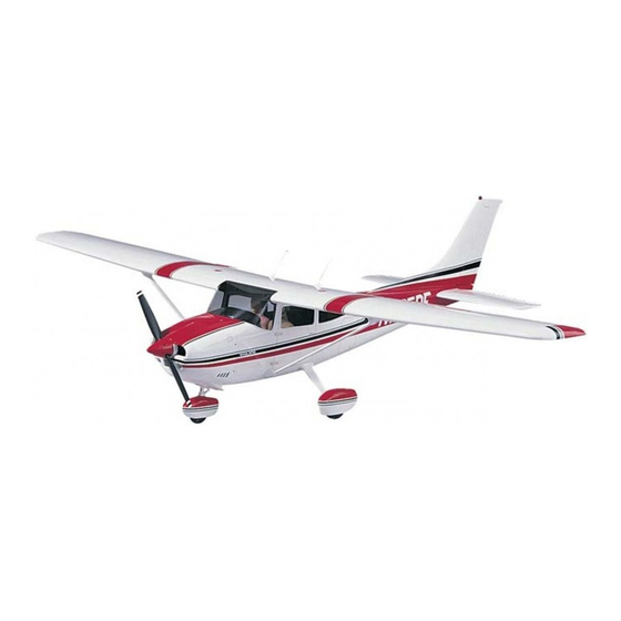 Top Flite Models Cessna 182 Skylane Instruction Book