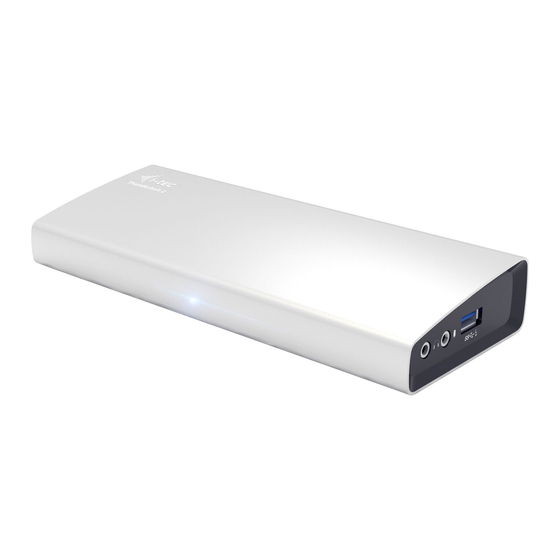 i-tec THUNDERBOLT 2 Docking Station User Manual