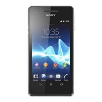 Sony Xperia V User Manual