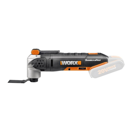 Worx Sonicrafter WX678.9 Manuals