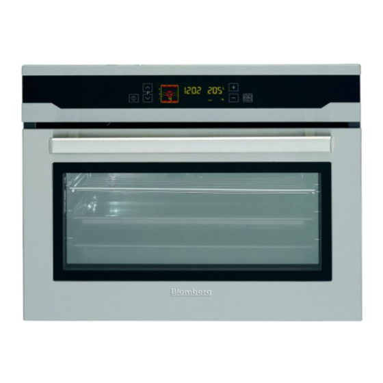 Blomberg BDE1200X Using Your Oven