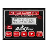 Ace K9 Heat Alarm Pro Installation Manual
