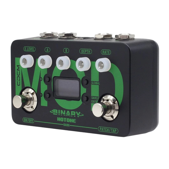 Hotone Binary Mod Owner's Manual
