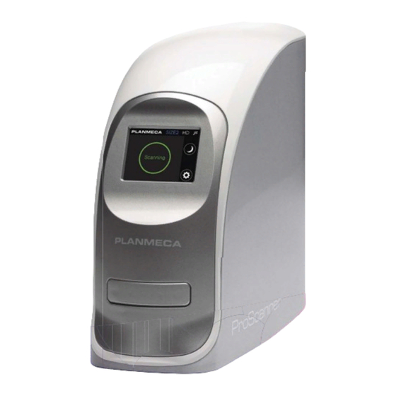 Planmeca ProScanner User Manual