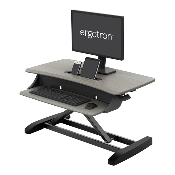Ergotron WorkFit-Z mini User Manual
