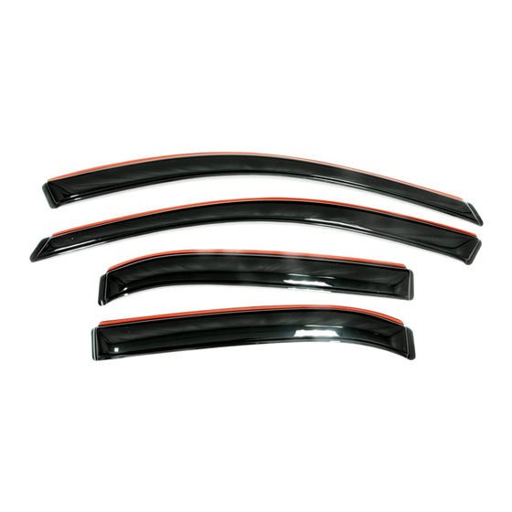 AVS Ventshade Installation Instructions Manual