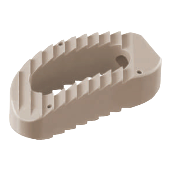ulrich medical Pezo PEEK cage Series Assembly And Disassembly Instructions With Special Cleaning Instructions