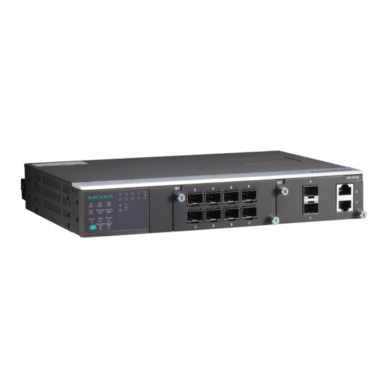 Moxa Technologies PT-7710 Series Hardware Installation Manual