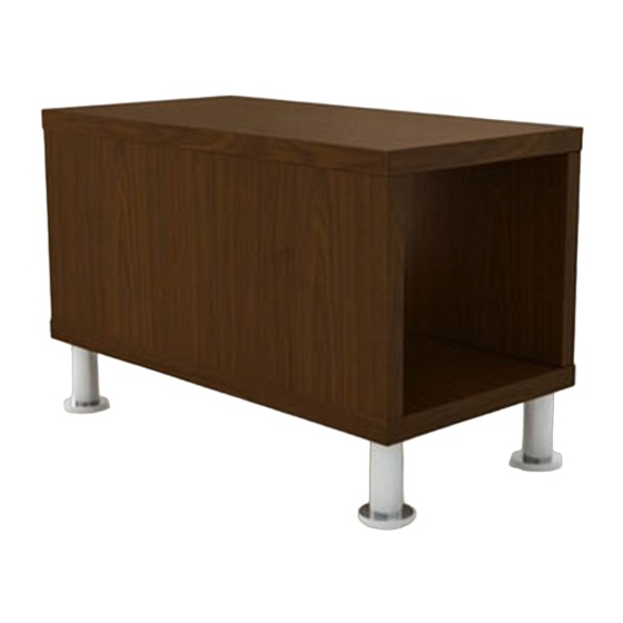 Steelcase turnstone Jenny Coffee Table Leg Assembly