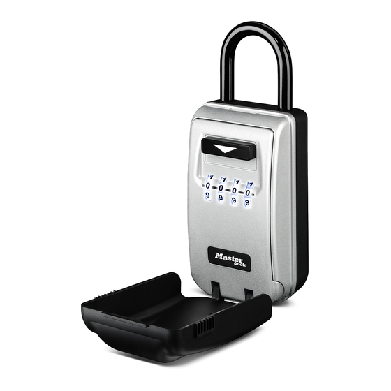 Master Lock SAFESPACE 5424D Instructions