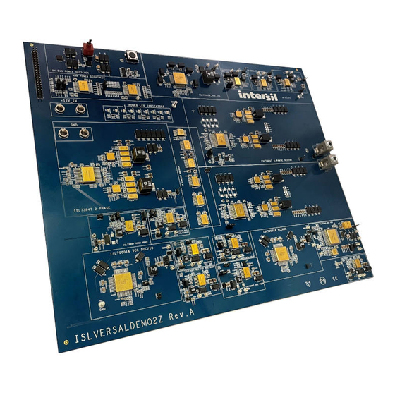 Intersil ISLVERSALDEMO2Z Manual